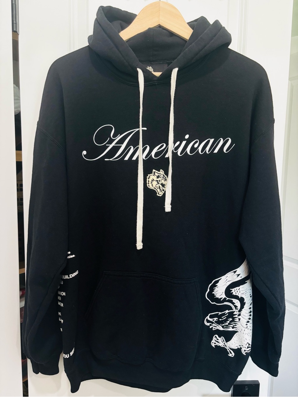 Darc Sport Limited Edition Wolves Forever 606 of 1000 hoodie size M